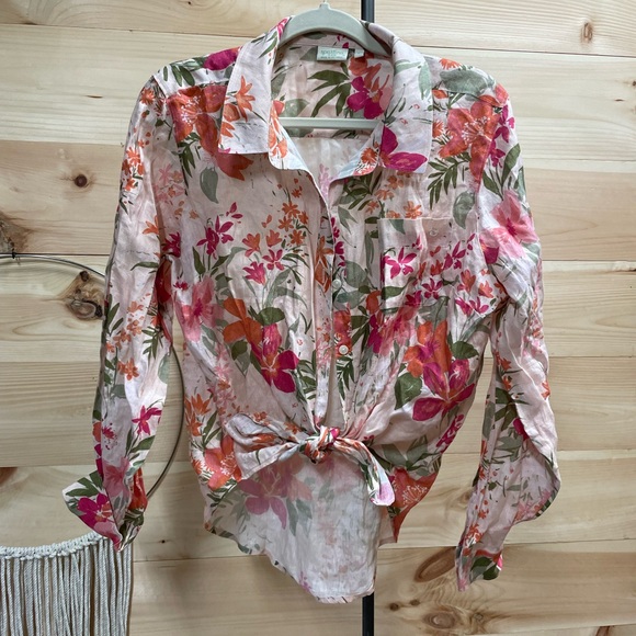 Spartina linen button down - Picture 1 of 4